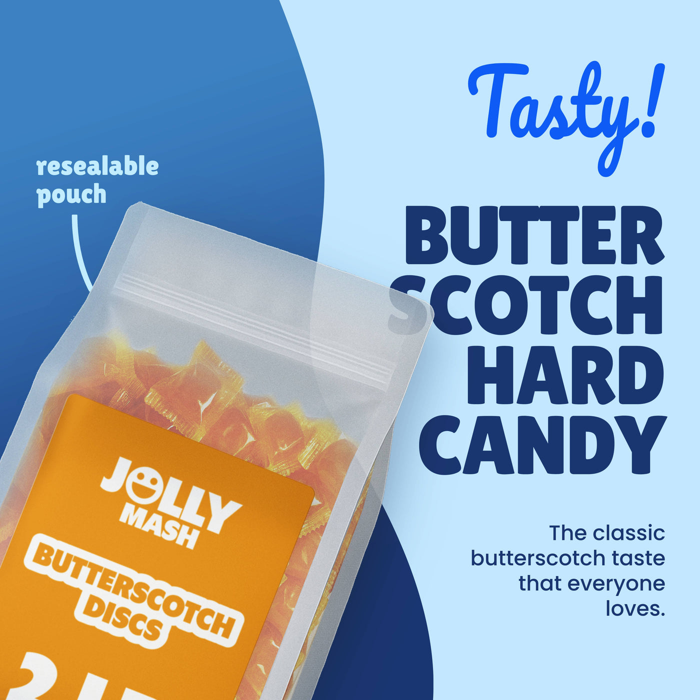Butterscotch Discs Hard Candy