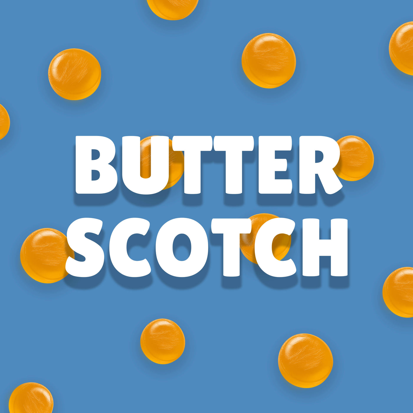 Butterscotch Discs Hard Candy