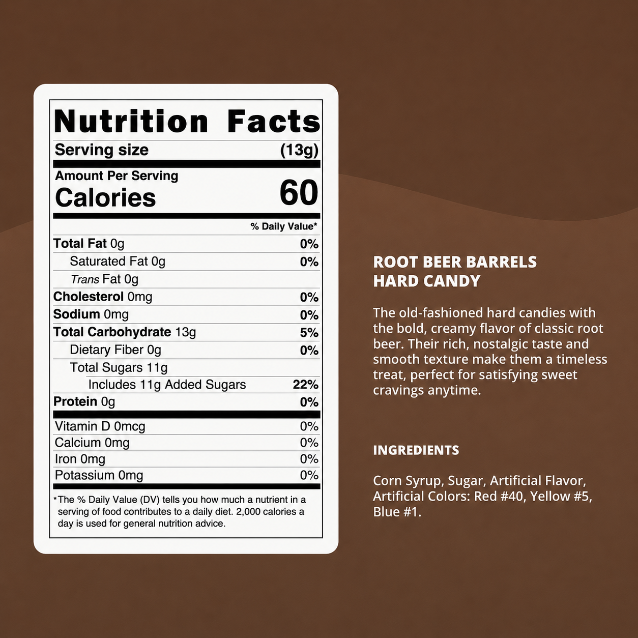 Root Beer Barrels Hard Candy